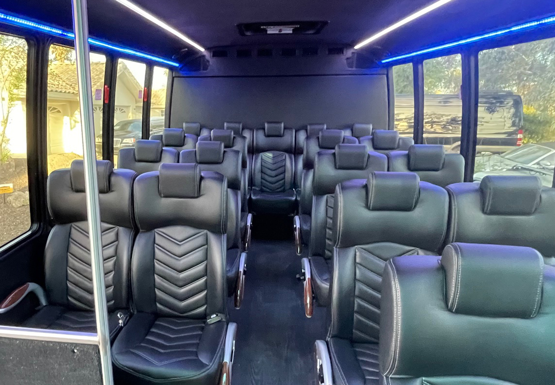 20 passenger Executive Coach with leather seats