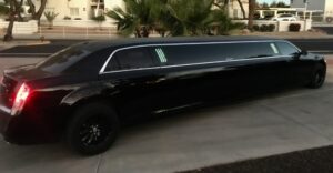 Chrysler stretch limousine exterior