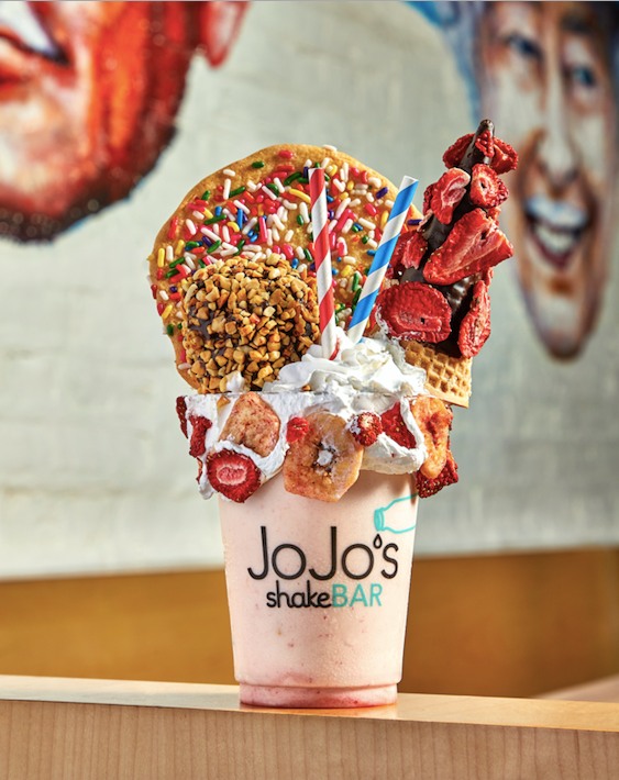 JoJo's ShakeBAR is a great stop for dessert for a teenage birthday 