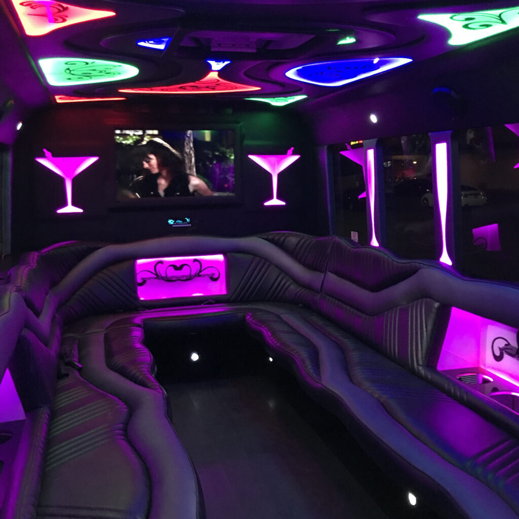 party bus for adult birthday