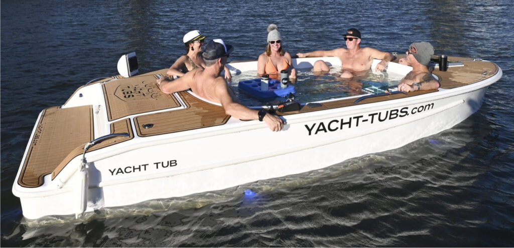 Pleasant Water Sports newest rental: the Yachtuzzi