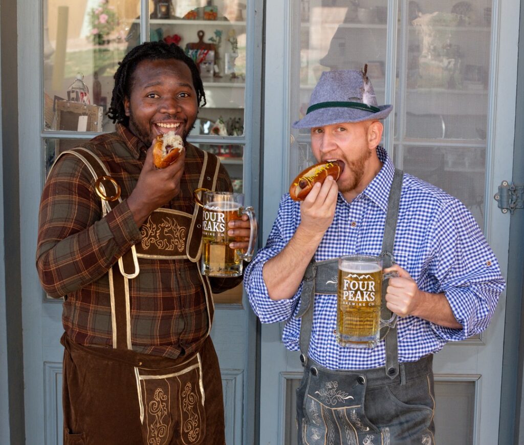 Four Peaks Oktoberfest event in Tempe, Arizona in October