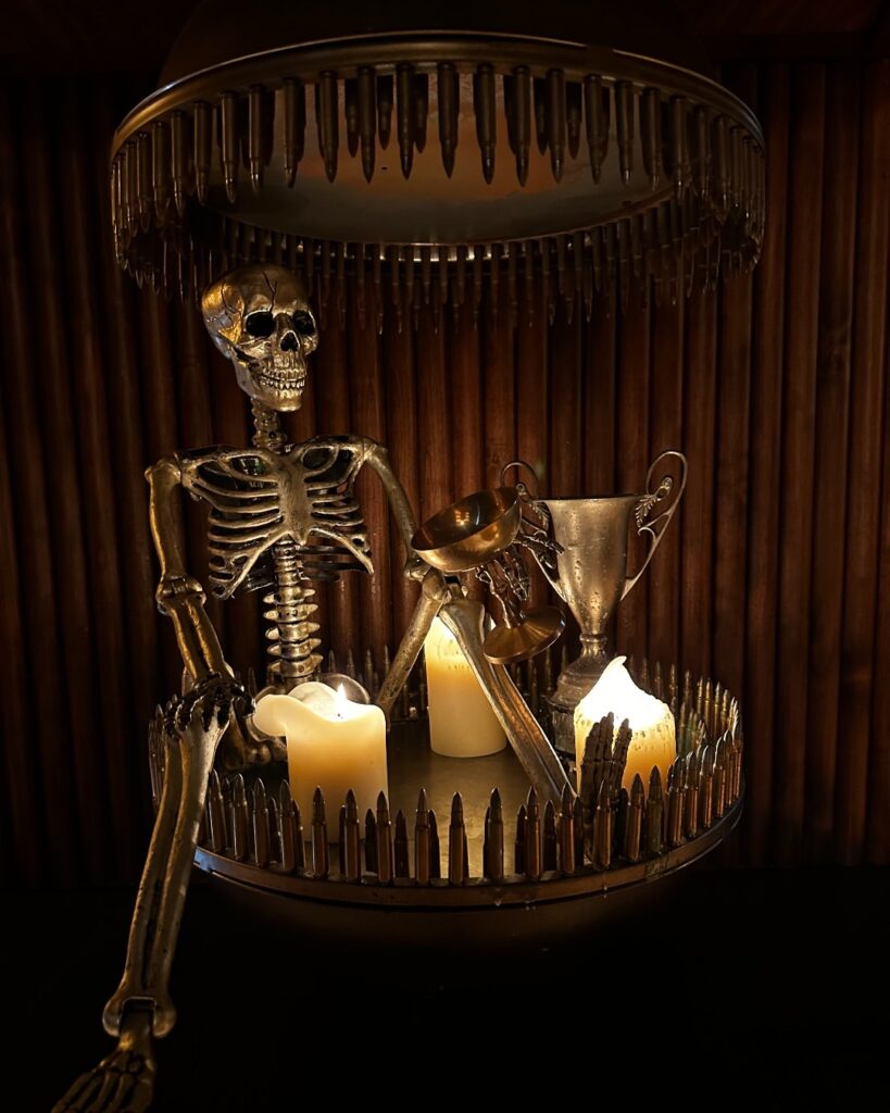 Trophy Room in Phoenix decorated for their Halloween event this October