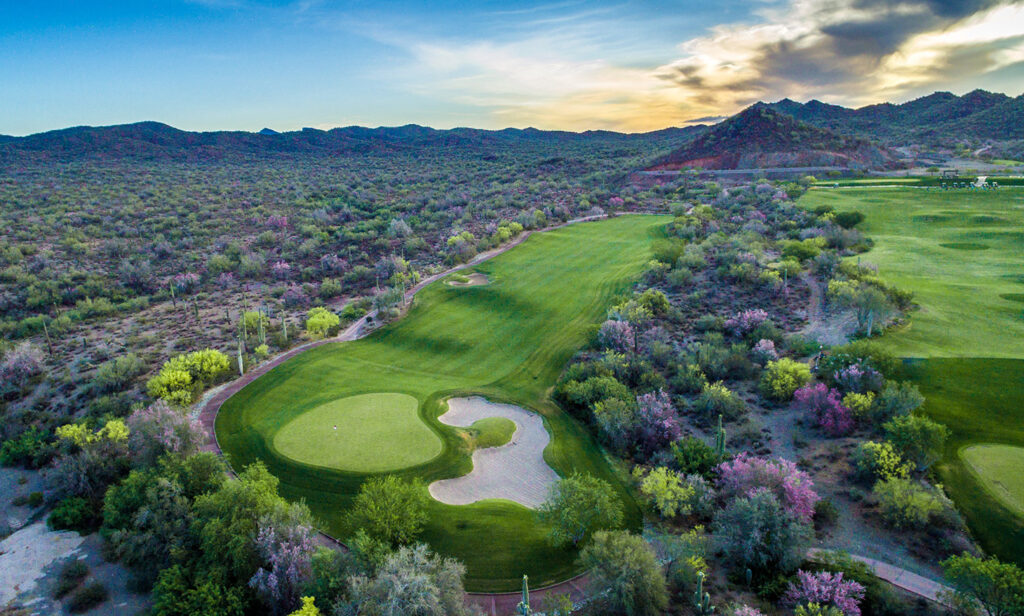 View of the fairway at Quintero golf course