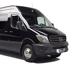 Mercedes Sprinter Limo black party bus